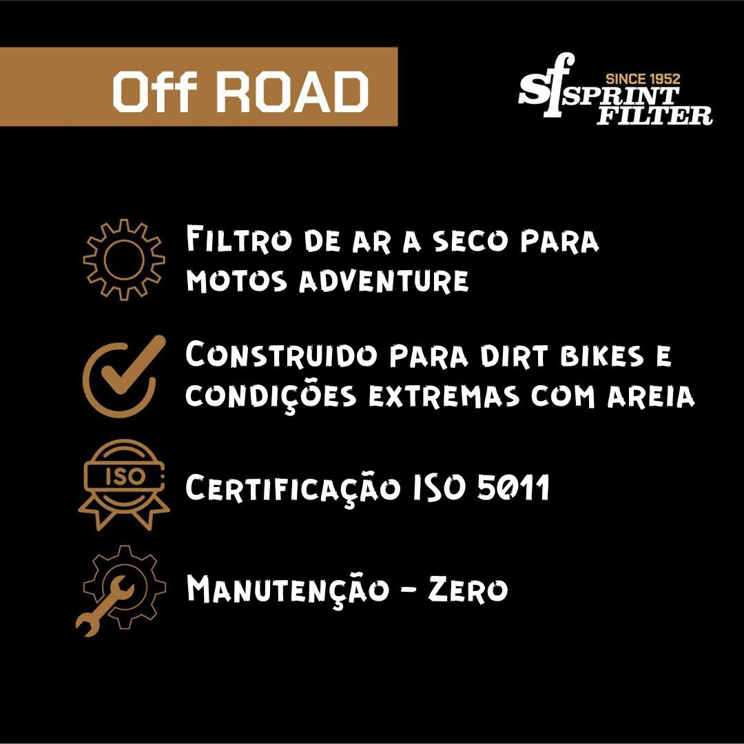 Filtro Sprint Filter T14 para Adventure